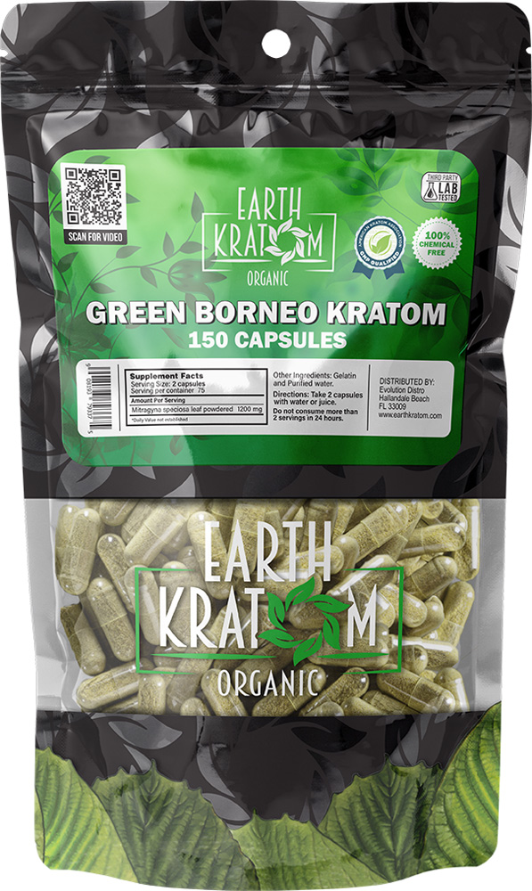 Green Borneo By Earth Kratom