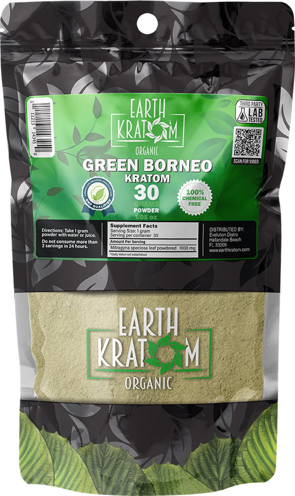 Green Borneo By Earth Kratom