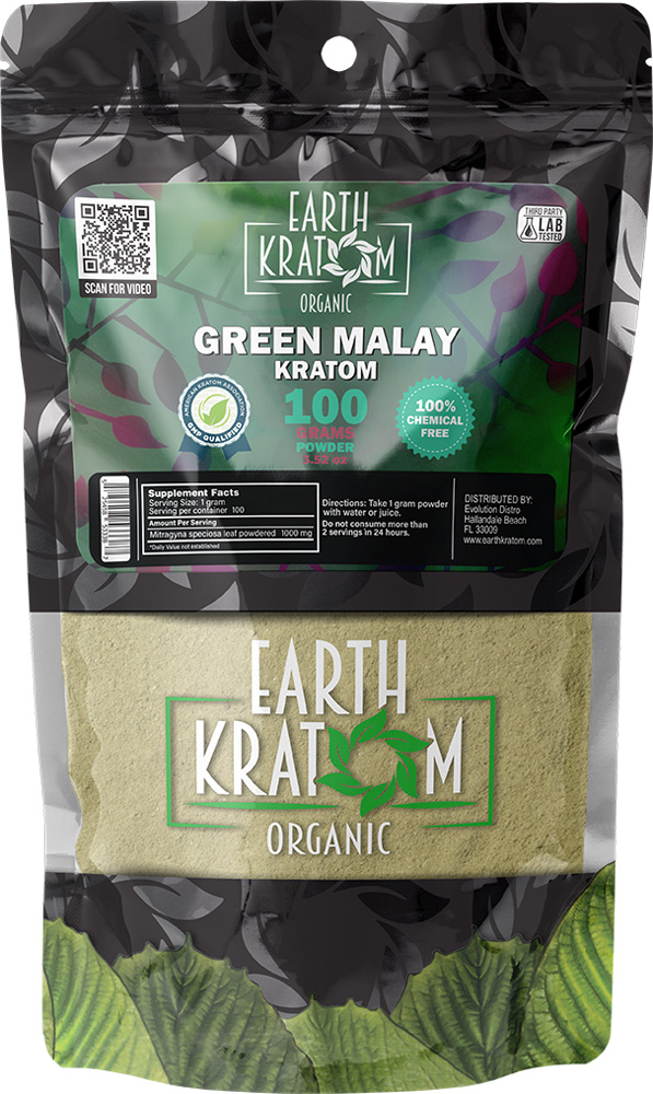 Green Malay By Earth Kratom