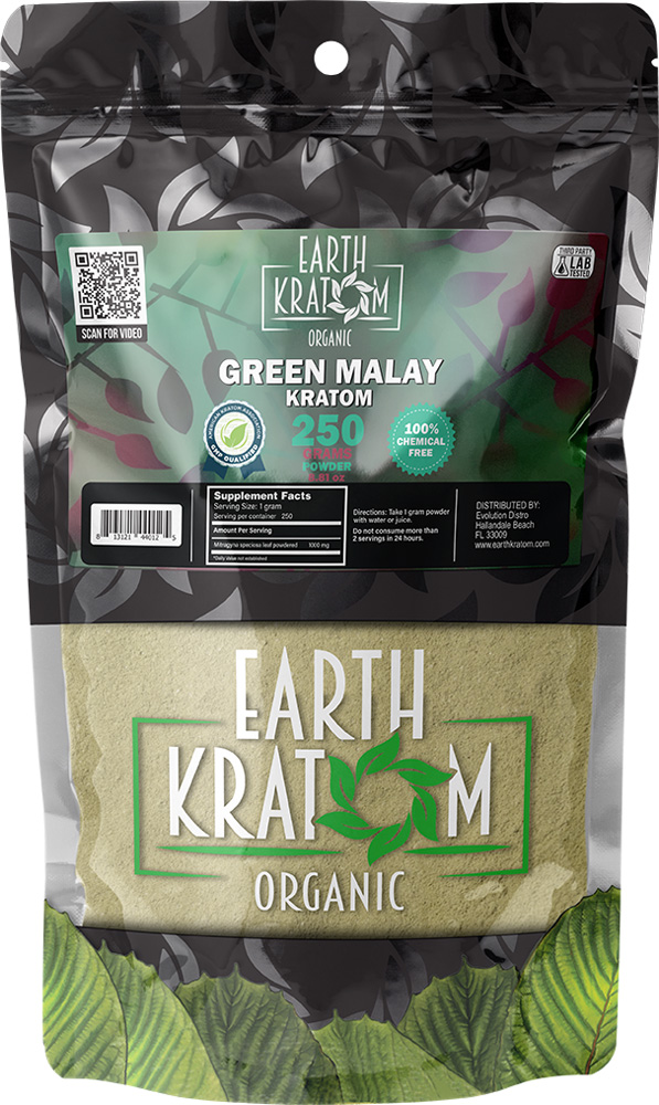 Green Malay By Earth Kratom