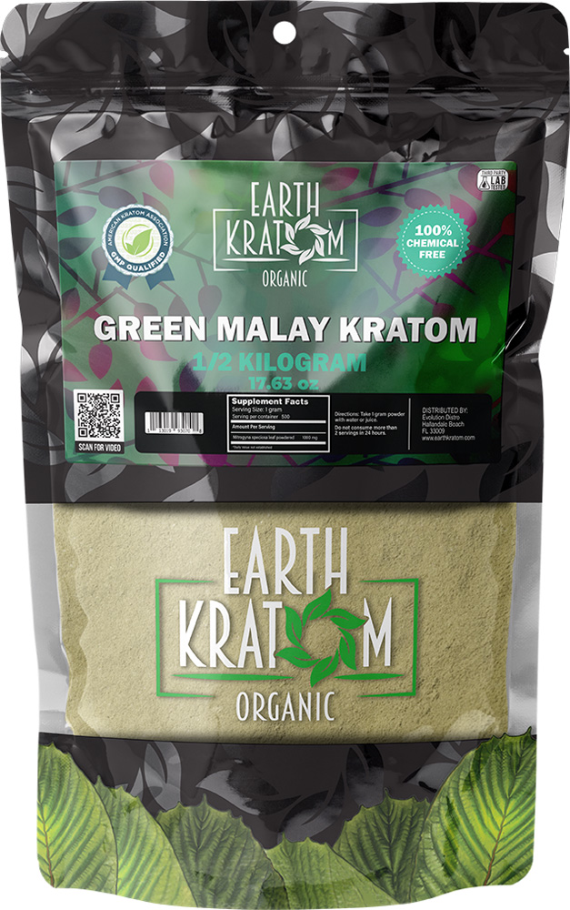 Green Malay By Earth Kratom