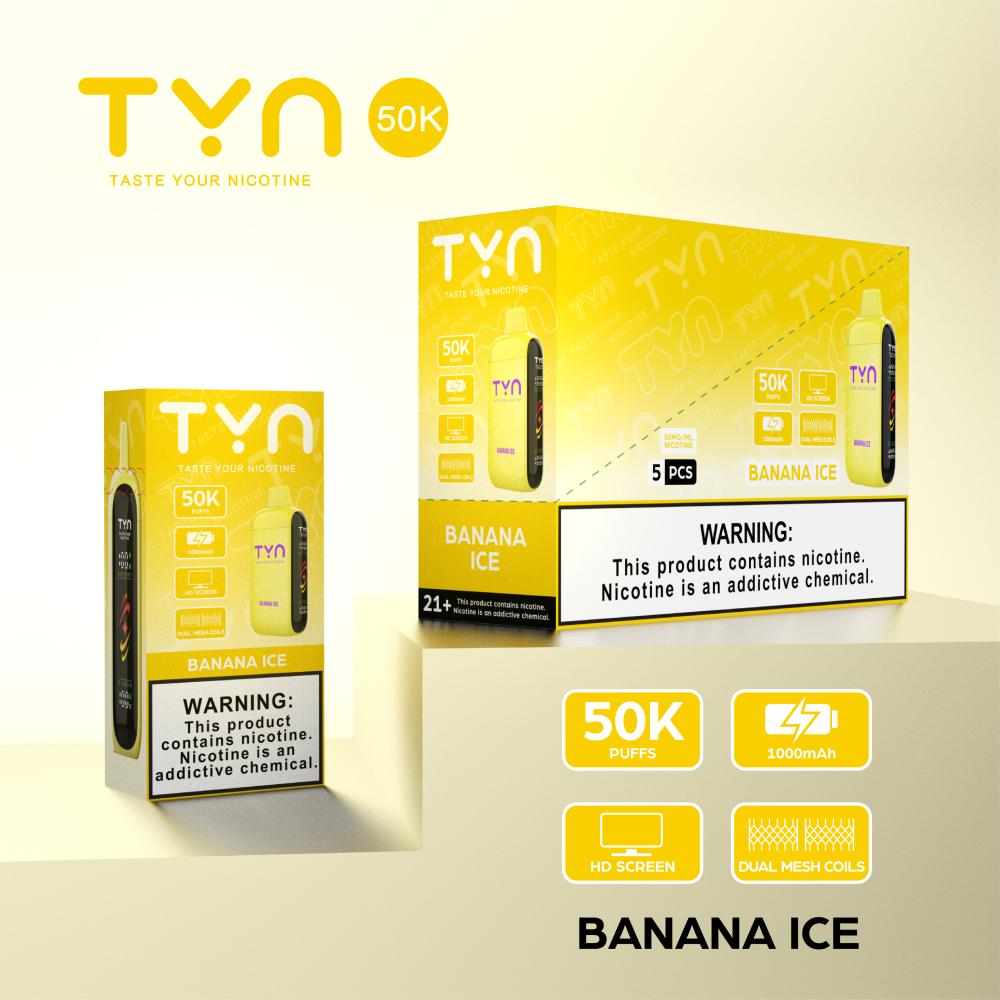 TYN 50,000 Puffs 5pk
