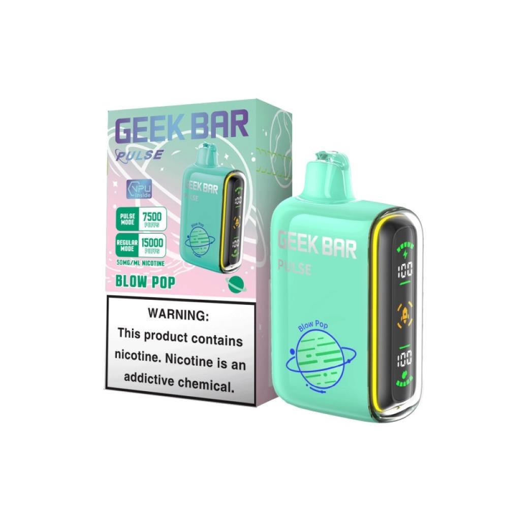 Geek Bar Pulse 15000 Puffs 5pk Texas Compliant / Made in Indonesia