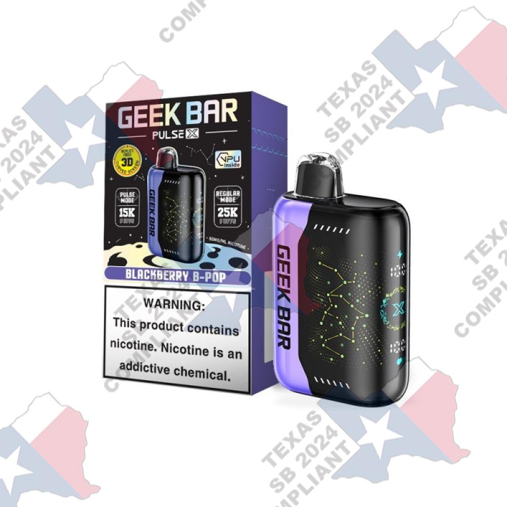 Geek Bar Pulse X 25000 Puffs 5pk - SB2024 Compliant