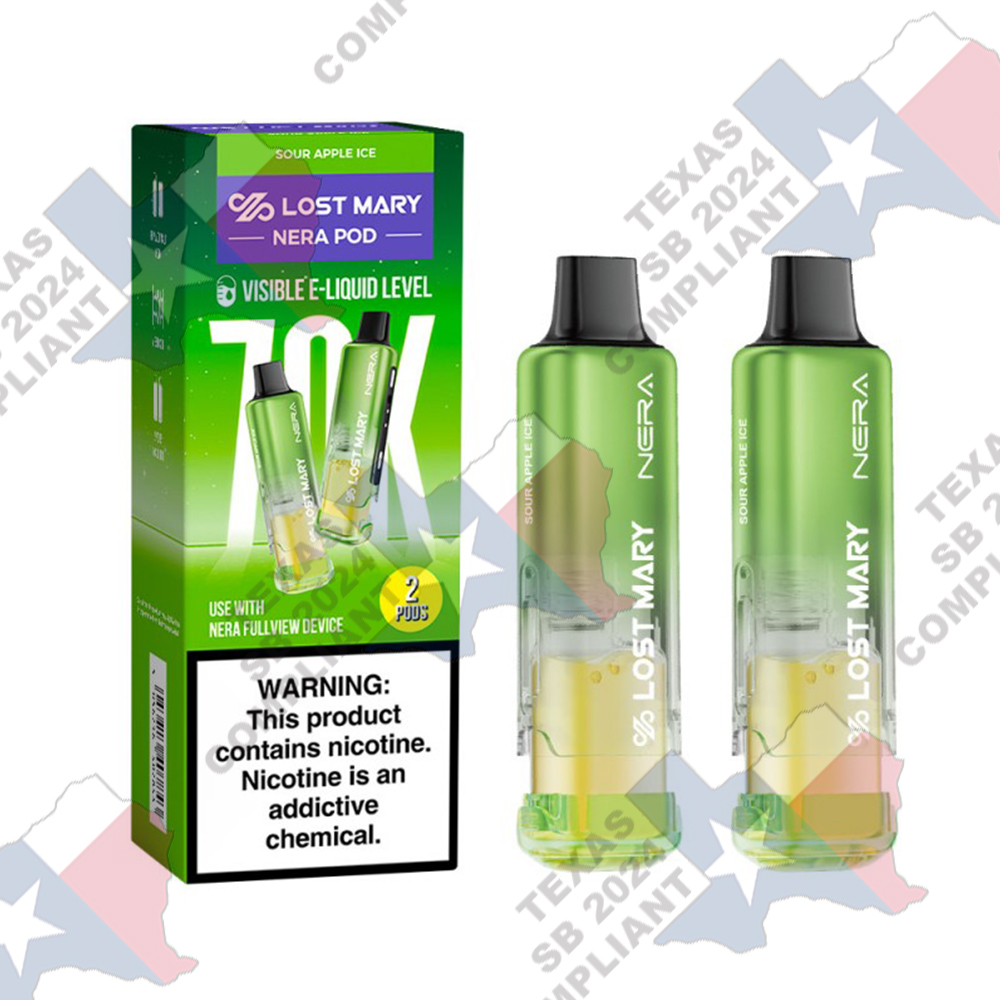 Lost Mary NERA Fullview Pod 70000 Puffs 5pk - SB2024 Compliant