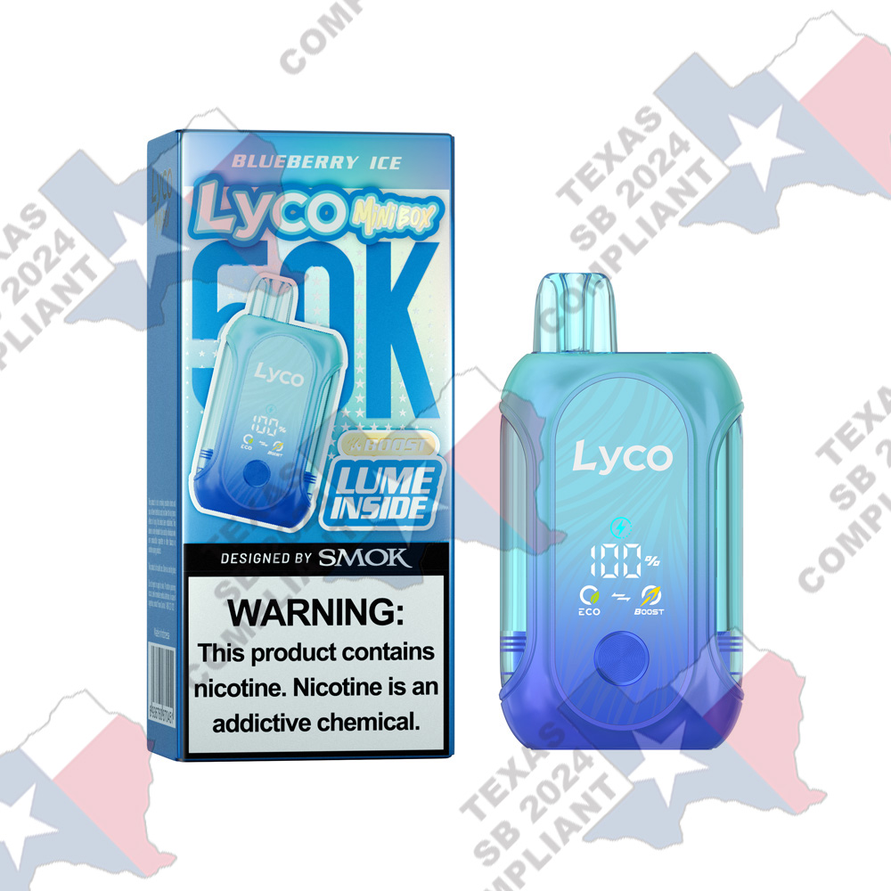 Lyco Mini Box 50,000 Puffs 5pk