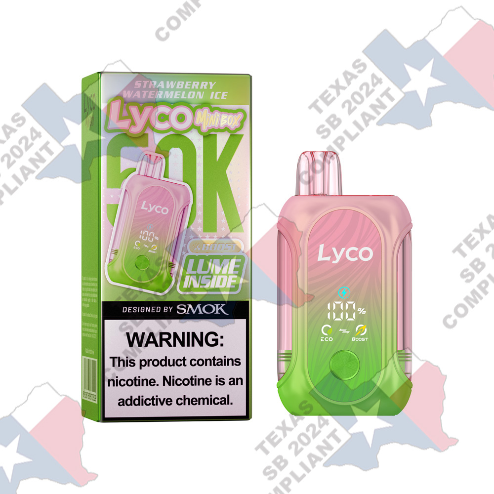 Lyco Mini Box 50,000 Puffs 5pk