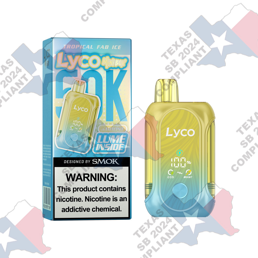 Lyco Mini Box 50,000 Puffs 5pk