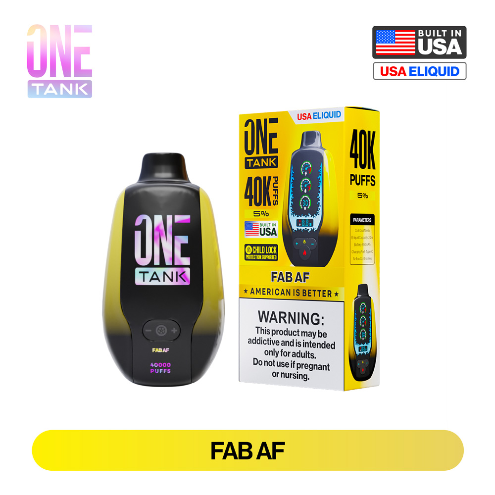 One Tank Nixodine 40000 Puffs 5pk - SB2024 Compliant
